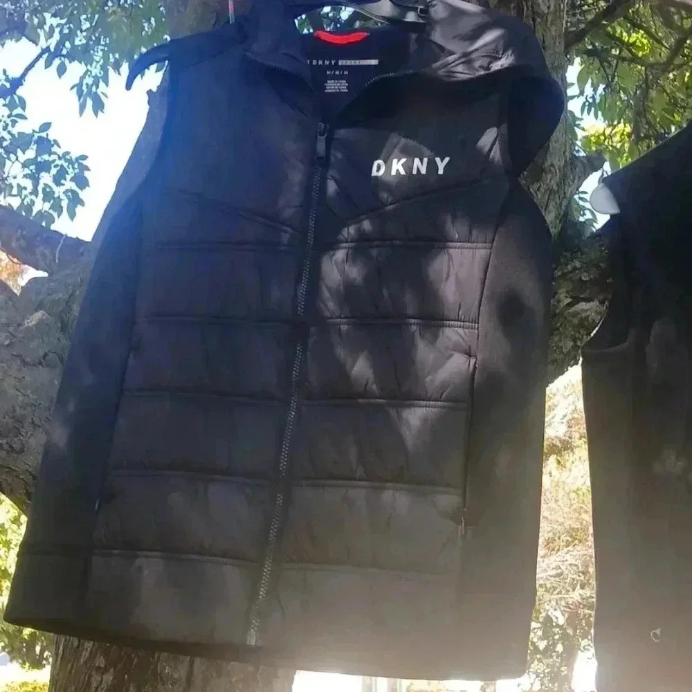 DKNY Hooded Vest